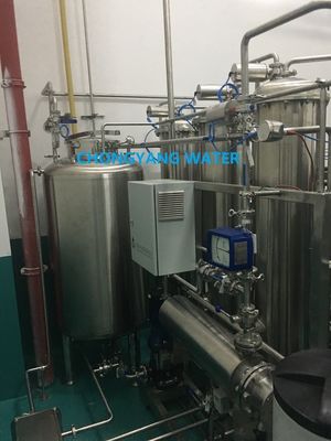 Sistema di acqua purificata con materiale prova e registro di saldatura per l'industria farmaceutica