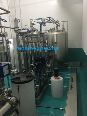 Sistema di acqua purificata con materiale prova e registro di saldatura per l'industria farmaceutica