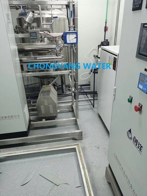 Impianto automatico di trattamento delle acque del sistema farmaceutico in acciaio inossidabile completo