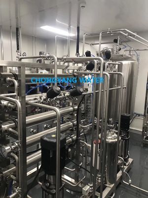 SS304 SS316 Sistema di filtraggio dell'acqua purificato farmaceutico di purificazione uv per i beni di sangue