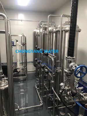 Sistema di acqua purificata Farmaceutico Gmp Sistema di acqua per la pulizia