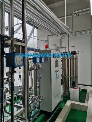 Ss304 316 sistemi medici di purificazione dell'acqua con il trattamento delle acque del modulo di Edi del sistema UV del RO