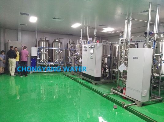 Sistema di filtraggio dell'acqua del Ro dell'impianto per il trattamento delle acque deionizzato CEDI nell'industria farmaceutica