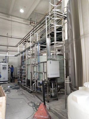 Sistema di depurazione dell'acqua ultrapura Edi Processo di trattamento dell'acqua in farmacia CE