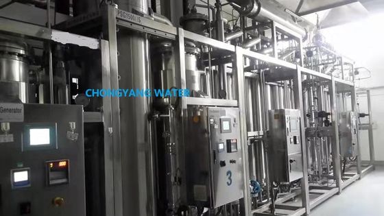 Impianto farmaceutico di distillazione a colonne multiple attrezzature di distillazione ad acqua WFI
