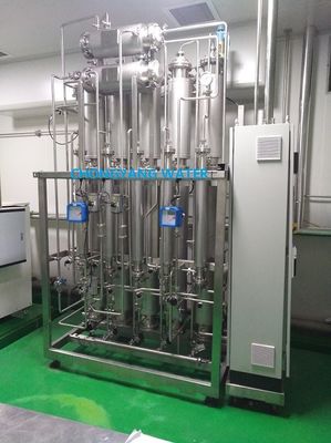 Acqua distillata a quattro effetti dell'impianto di distillazione a quattro colonne SS316L che fa macchina per il reagente diagnostico in vitro