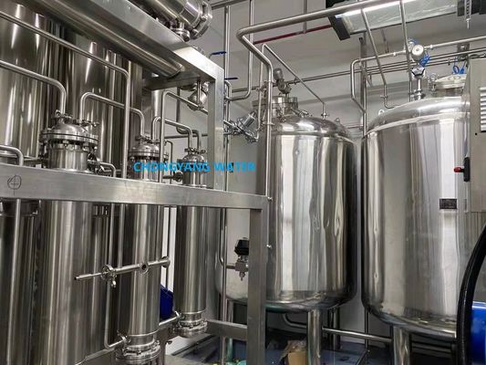 Dialisi farmaceutica della macchina del Ro di WFI dell'attrezzatura dell'acqua distillata di multi effetto