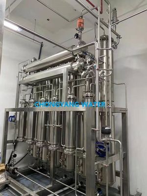 Dialisi farmaceutica della macchina del Ro di WFI dell'attrezzatura dell'acqua distillata di multi effetto