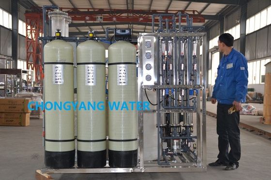 Sistema di trattamento delle acque di impianti industriali RO PLC Filtro dell'acqua industriale