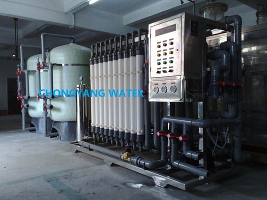 Impianto di ultrafiltrazione automatica dell'acciaio inossidabile del sistema della membrana del filtro dall'acqua di ultrafiltrazione UPVC