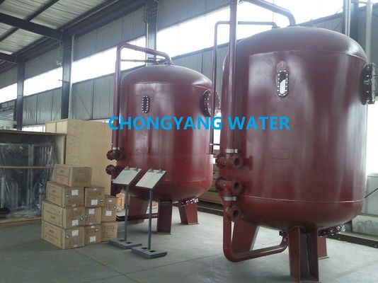 Sistemi di trattamento dell'acqua di alimentazione della caldaia di grande capacità Acqua di alimentazione della caldaia di osmosi inversa dell'acciaio inossidabile di FRP UPVC