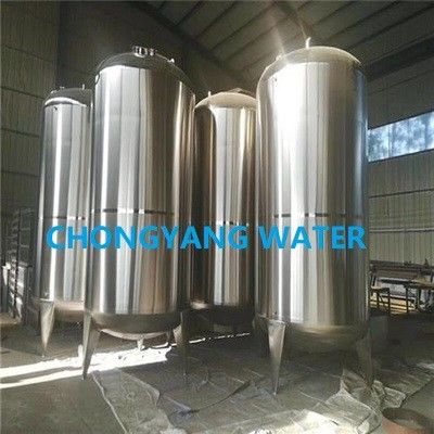 Serbatoio Acqua Purificata Verticale 316L per Alimenti Serbatoio Stoccaggio Acqua Pura
