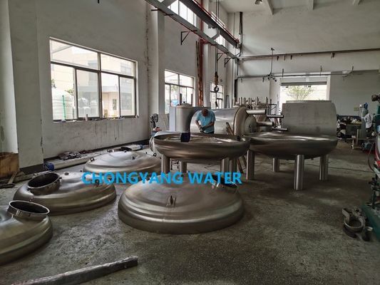 316L Serbatoio di acqua purificata Verticale Serbatoio di stoccaggio alimentare Farmaceutico Acqua pura