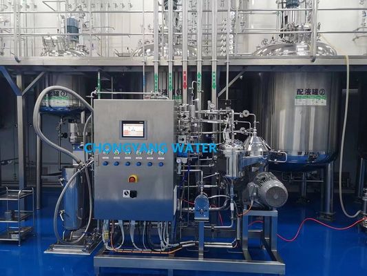 Sistema CIP completamente automatico Cip nello skid dell'industria alimentare con sensore