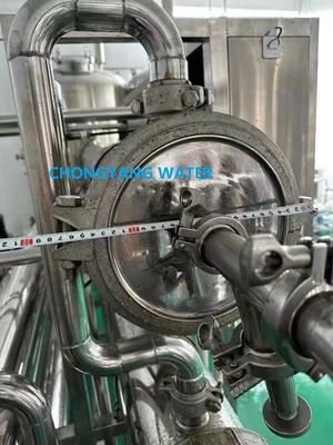 Morsetto terminale in acciaio inossidabile da 4&quot; Alloggiamento della membrana RO Contenitore a pressione in acciaio inossidabile a membrana