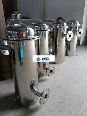 Filtro della tasca della borsa dell'alloggiamento del filtro dell'acciaio inossidabile di ASTM 304 316L per filtrazione industriale dell'acqua