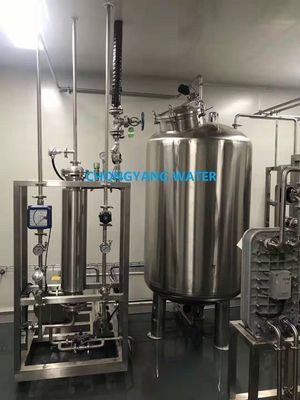 Sistema di distribuzione dell'acqua purificata ad anello SS304L SS316L Ciclo ad acqua purificata farmaceutica