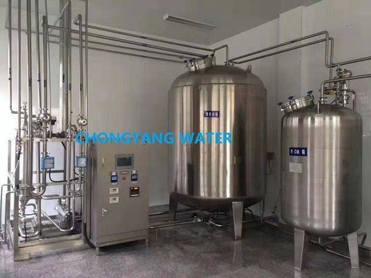 Sistema di distribuzione dell'acqua purificata ad anello SS304L SS316L Ciclo ad acqua purificata farmaceutica