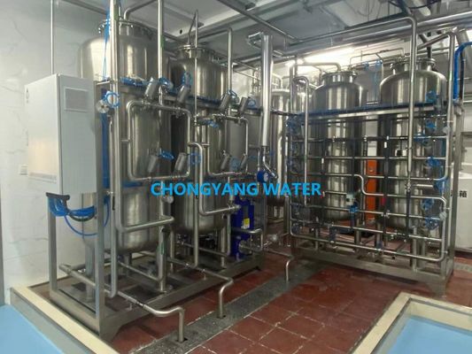 Sistema di distribuzione dell'acqua purificata in anello Sistema di filtraggio dell'acqua