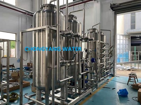 PLC Controllo Acciaio inossidabile Sistema di acqua farmaceutica per la produzione di acqua farmaceutica