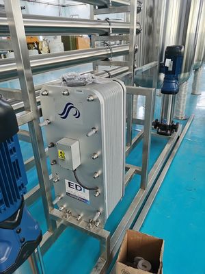 0.25T, 0.5T/H Modulo EDI industriale per impianti di depurazione dell'acqua
