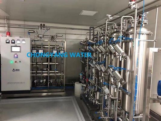 Osmosi inversa confezionata + elettrodeionizzazione per acqua purificata