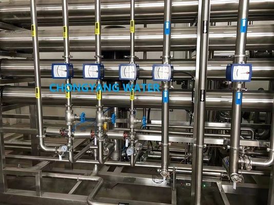 Osmosi inversa confezionata + elettrodeionizzazione per acqua purificata