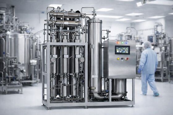 100KGS PSG Generatore di vapore puro SS316L Generatore di vapore pulito per sterilizzazione