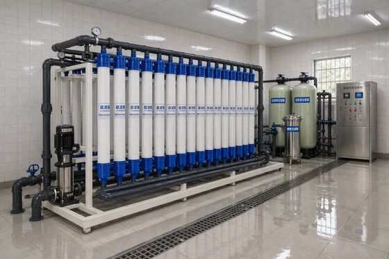 Equipaggiamento di ultrafiltrazione UPVC Ultrafiltrazione Trattamento dell'acqua nel latte