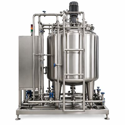 GMP Solution Preparation System 1000L with SS316L Mixing Tank (Automatic PLC Control, CIP Ready)