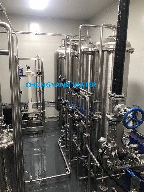 Scambiatore di Calore Ultrapuro Impianto di Trattamento Effluenti Farmaceutici Lampada UV RO EDI