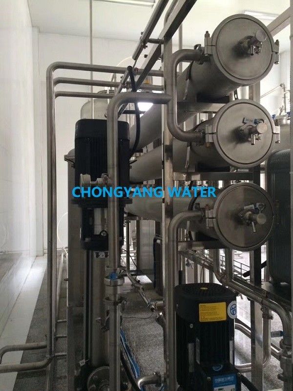 Trattamento delle acque del sistema idrico farmaceutico FDA Sistema di osmosi inversa dell'acqua a 2 fasi