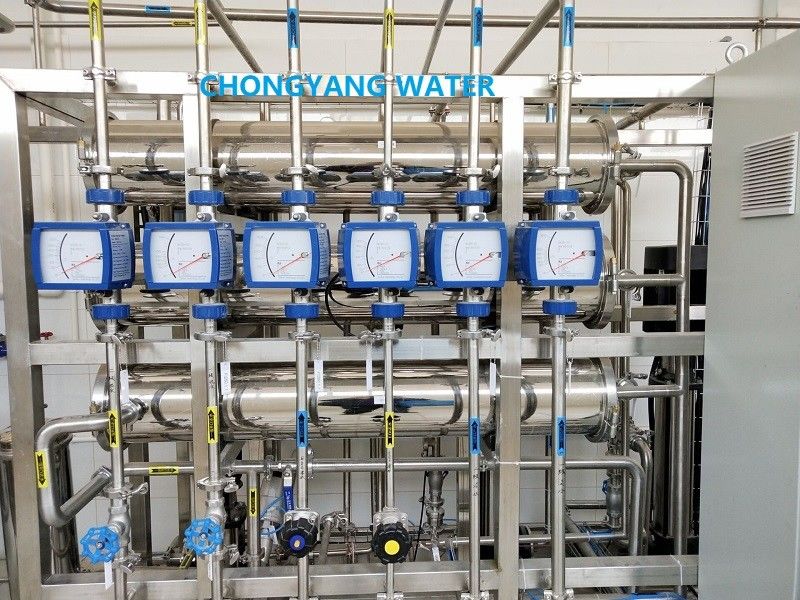 Impianto di depurazione dell'acqua del sistema idrico industriale Ro Pharma con depurazione a filtro
