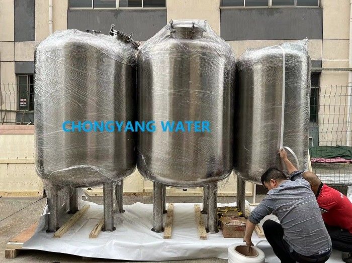 Serbatoio di acqua purificato sterile da 200 litri a un depuratore di acqua del serbatoio dell'acciaio inossidabile da 20000 litri